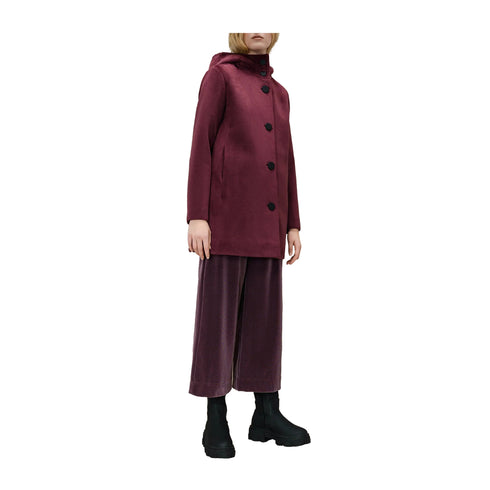 RRD Parka Parka Donna in velluto tinta unita Bordeaux A24 - RRDW24539 - 73 - 42 - Francavilla Moda